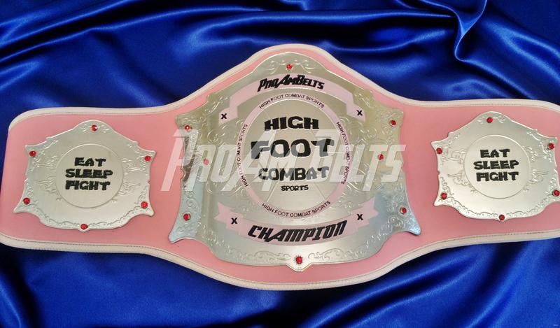 female championship custom title belt HEAVY BELT