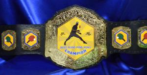 ping pong corporate custom championship title belt