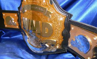 premier chrome gold heavyweight fantasy football championship belt award trophy