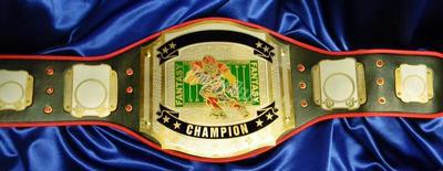 custom championship title belt fantasy football proambelts