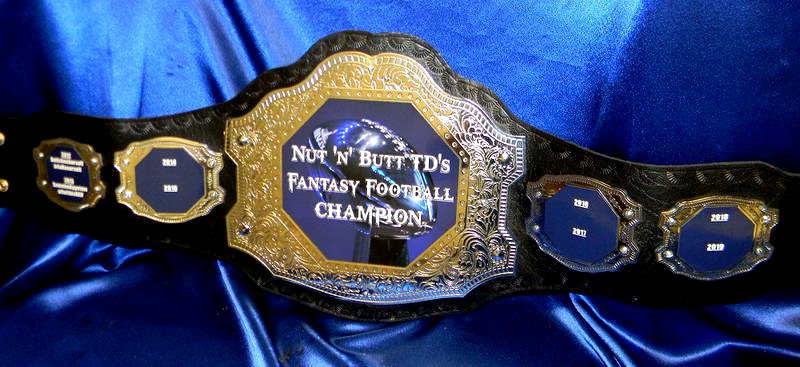 fantasy football belt award championship title