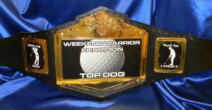 golf championship title belts top dog proambelts award