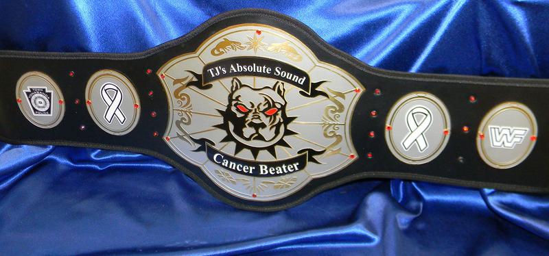 top dog cancer sound championship belt