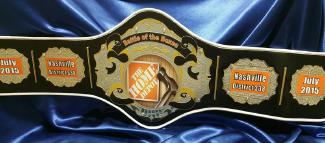 home depot home improvement award championship belt trophy