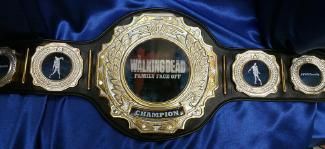 wa;ling dead talking dead championship award title belt