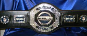 nissan custom championship title belt car award