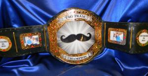 tag team custom championship belt premier prophet gold wedding  groom