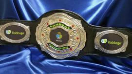 ping pong championship boxing belt custom award