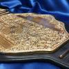 side view to view the thickness of the dc style of belts, and you can see the great etching we do for design