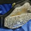 side view of this championship stock belt, fur on the backside of the belt and snaps on the ends,
this belt is amazing for any custom wrestling or top sales, birthdays, organizations and promotions for title belts