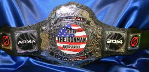 emperor chrome ARMA custom military championship title belt