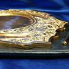 another side view of this emperor championship DC gold heavyweight belt