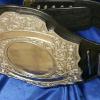 a side view of this emperor dc custom championship world title belt via www.proambelts.com 