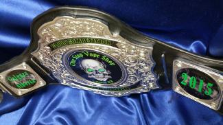 emperor heavyweight vap cig award winner championship belt