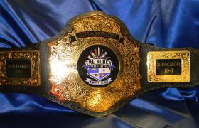 emperor gold leather mma boxing wrestling tag team wwe world custom championship title belt award 