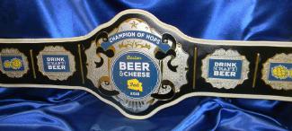 beer award trophy custom title belt