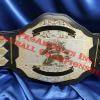 economy style #1 football championship belt with a football leather strap
10 nameplates and custom wording for your league