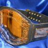 curved centerplate for this custom championship title belt