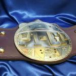 p1g1 video game tournament award championship belt . The greatest belt maker in the world now working with the world's biggest companies. This is a very unique belt with the shape, hardware and materials we used to make this bad boy title belt come to life!