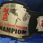 national arm wrestling championship custom title belt award for NAP a 3d stack belt with embossed strap and attitude of the strongest!