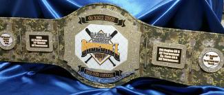 baseball championship custom title belt camouflage strap