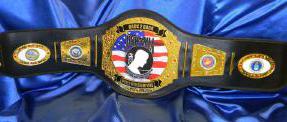 prophet custom championship title belt proambelts mma boxing wrestling replica pow mia armed forces