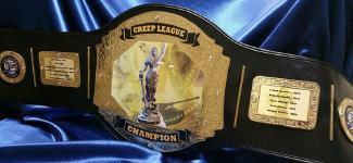 fantasy football creep championship gold belt boxing wrestling award