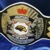 student of the month award custom championship title belt trophy award with nameplates for engraving