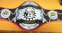 king of the streets customized top dog pitbull belt