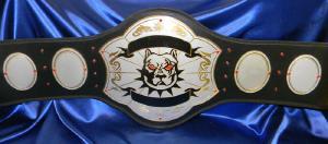 top dog custom championship pitbull  mma title belt