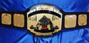 unstoppable custom championship title wrestling world award