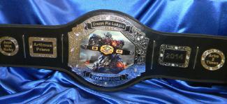 fantasy football title belt award custom trophy