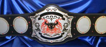 bull custom championship title belt replica award