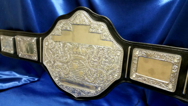 silver custom championship belt