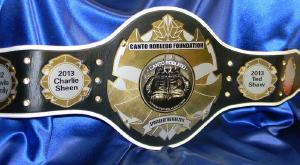 boxing championship charity custom title belt award